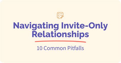 onlyfunder|10 Common Pitfalls in Navigating Invite